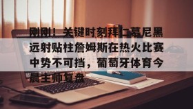 万博体育全站APP-包含刚刚！关键时刻拜仁慕尼黑远射贴柱詹姆斯在热火比赛中势不可挡，葡萄牙体育今晨主帅复盘的词条